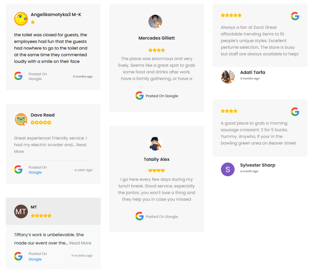 How To Show Social Reviews In Masonry Grid Layout In Elementor The