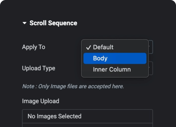 Image Scroll Sequence Animation For Elementor The Plus Addons For