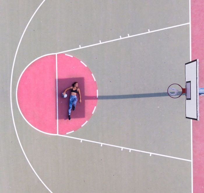 aerial shot basketball court court 1262352 Image Carousel from The Plus Addons for Elementor