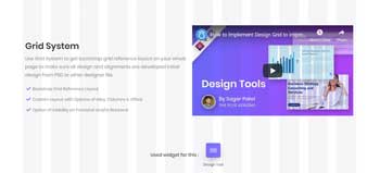 Design tool plus templates from the plus addons for elementor