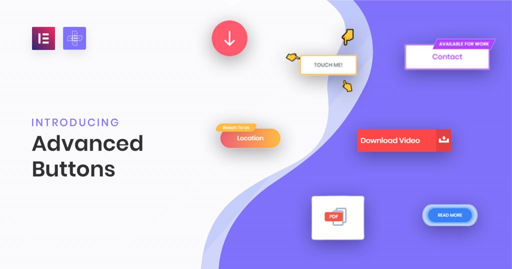 Advanced Buttons (Animated & Interactive) for Elementor