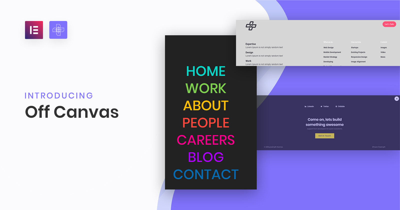 Off Canvas Sidebar for Elementor