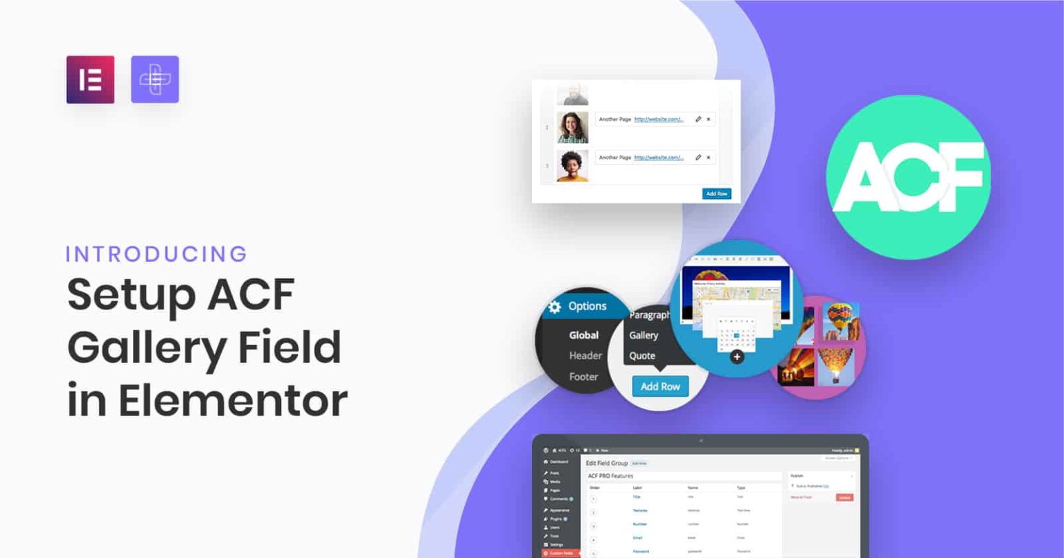 Elementor ACF Gallery Support The Plus Addons for Elementor