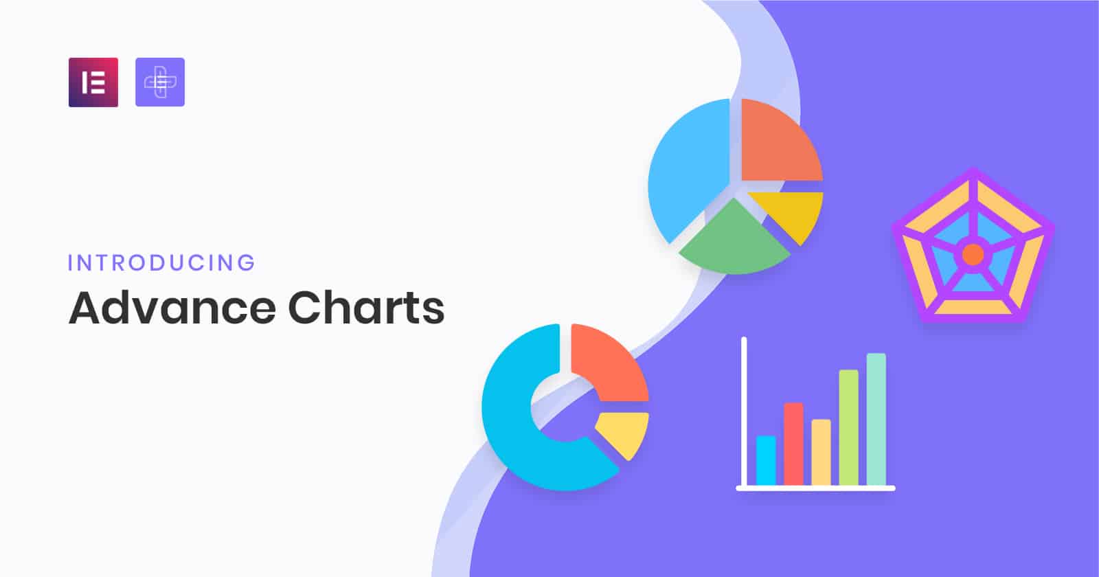 Advanced charts for elementor | The Plus Addons for Elementor
