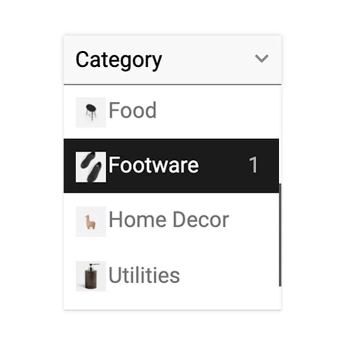 Dropdown filter plus wp filters advanced ajax live search bar for elementor from the plus addons for elementor