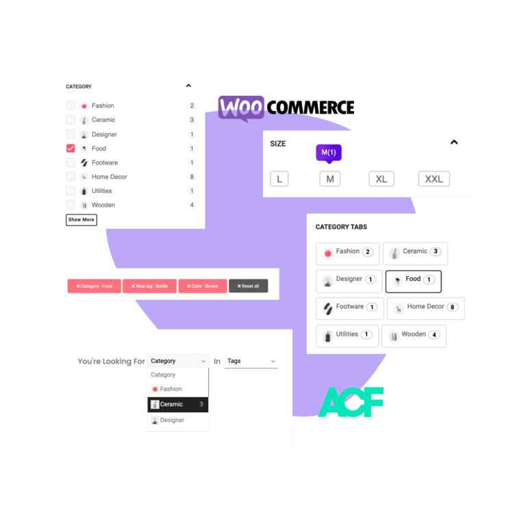 Modal Popup Filters Widget for Elementor