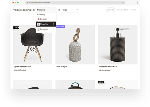 Inline typography filters wordpress woocommerce