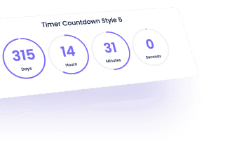 Example of Customize Countdown