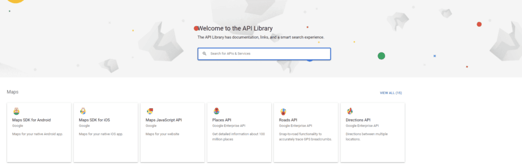 Google api library