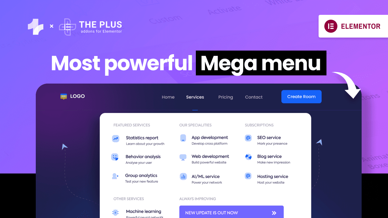 How to Build a Mega Menu on Your Elementor WordPress Website featured image
