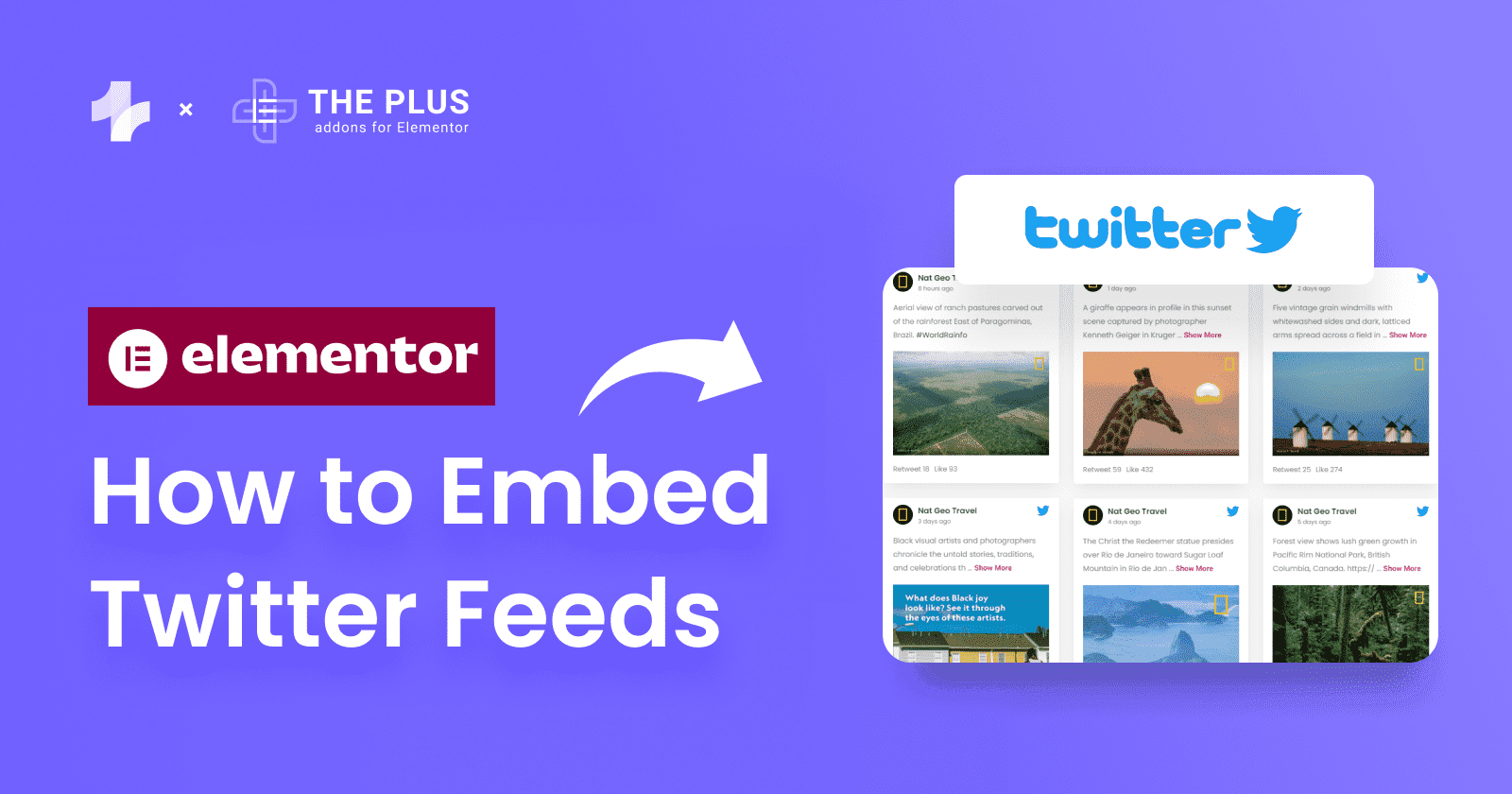 Elementor Twitter Feed featured image