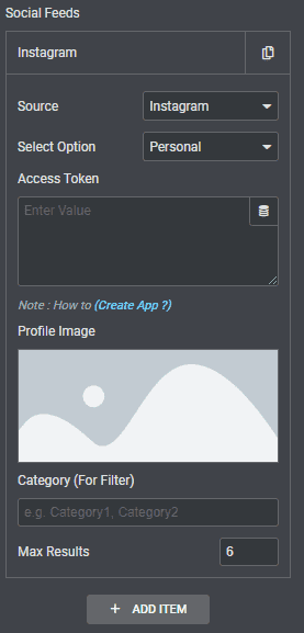 Customize social feed widget 1 how to add instagram feed to elementor wordpress site from the plus addons for elementor