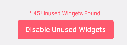 disable unused widgets example 2