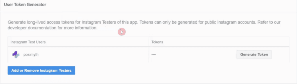 Generating token 1