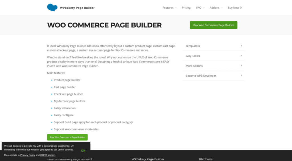 wpbakery woocommerce builder from The Plus Addons for Elementor