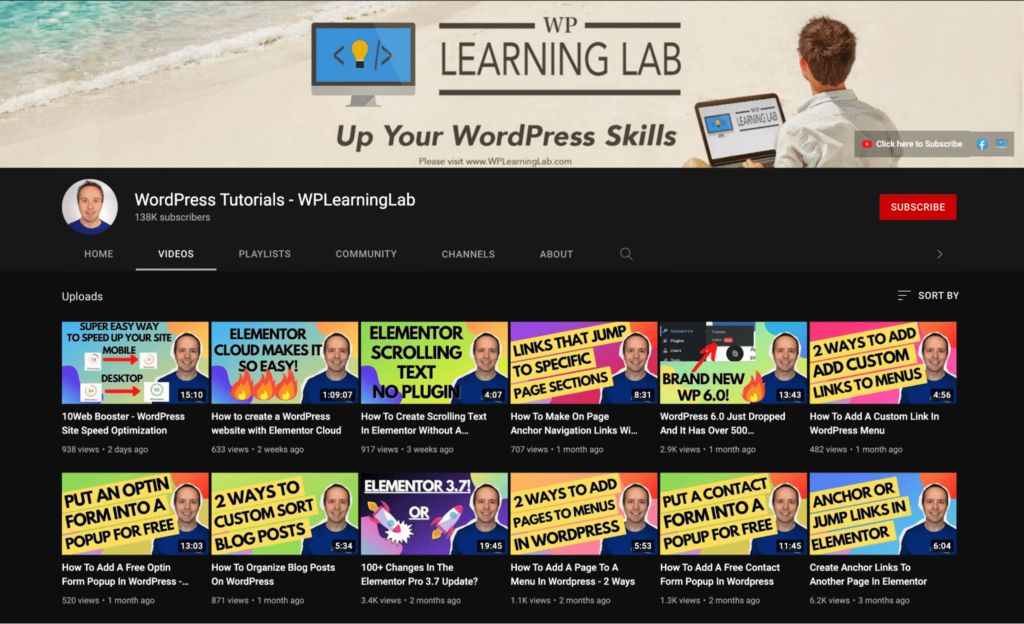 wplearning lab