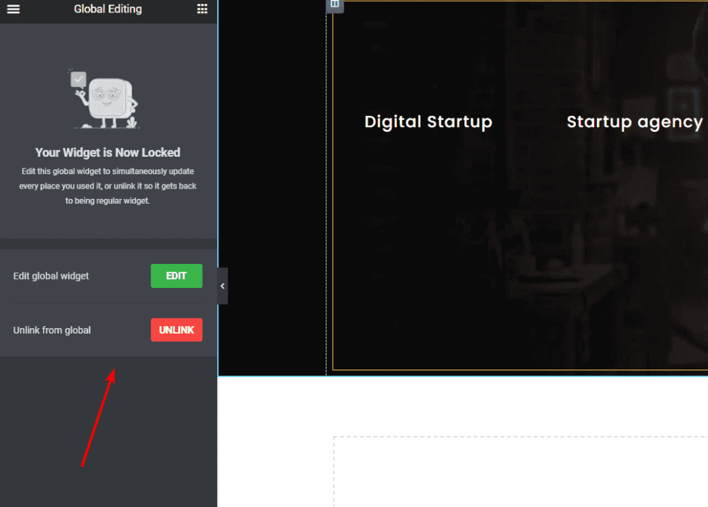 Chrome muywcigd8u how to use elementor global widget [make global changes] from the plus addons for elementor