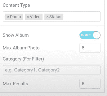 choosing content type | The Plus Addons for Elementor Choosing content type