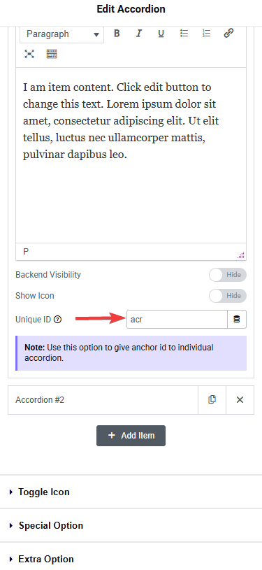 Tpae Accordion Unique ID With Button 1 | The Plus Addons for Elementor Tpae accordion unique id with button 1 how to set an anchor link to a specific accordion item? From the plus addons for elementor