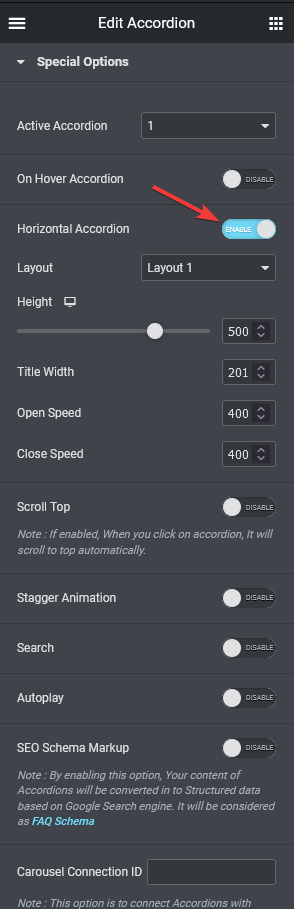 How to Make a Horizontal Accordion in Elementor? | The Plus Addons for ...