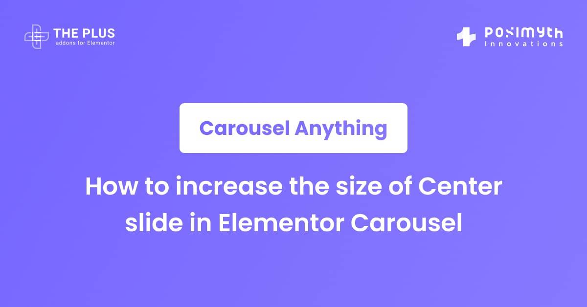 How to increase the size of Center slide in Elementor Carousel? | The ...
