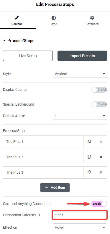 Tpae Carousel Anything Template Connect Process Steps CCID | The Plus Addons for Elementor Tpae carousel anything template connect process steps ccid how to connect process steps with carousel anything widget in elementor? From the plus addons for elementor