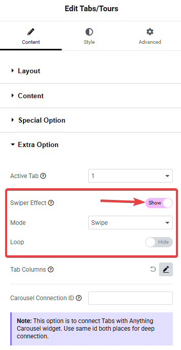 Tpae Tabs Tours Swiper Effect | The Plus Addons for Elementor Tpae tabs tours swiper effect how to add a swipe or slide effect on elementor tabs? From the plus addons for elementor