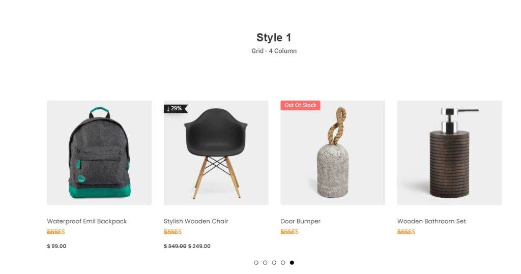 WooCommerce Product Elementor Carousel Slider from The Plus Addons for Elementor