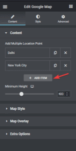 How to Add Multiple Location Pins - Google Map Add Item 152x300 