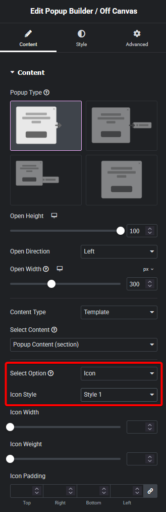 popup builder icon trigger new | The Plus Addons for Elementor Popup builder icon trigger new how to create an off canvas popup side menu in elementor? From the plus addons for elementor