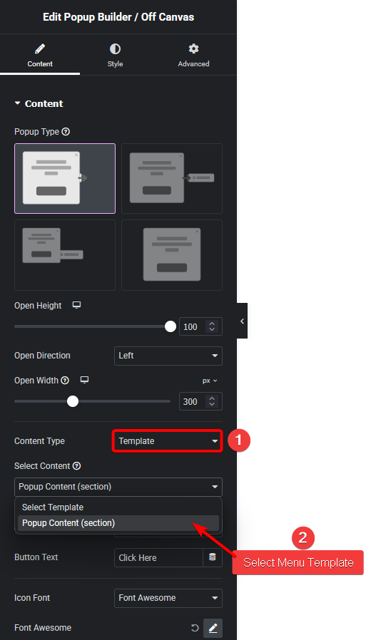 popup builder menu template new | The Plus Addons for Elementor Popup builder menu template new how to make full width menu popup in elementor? From the plus addons for elementor