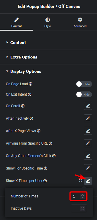 Popup builder session new how to show elementor popup once per website session for a user? From the plus addons for elementor