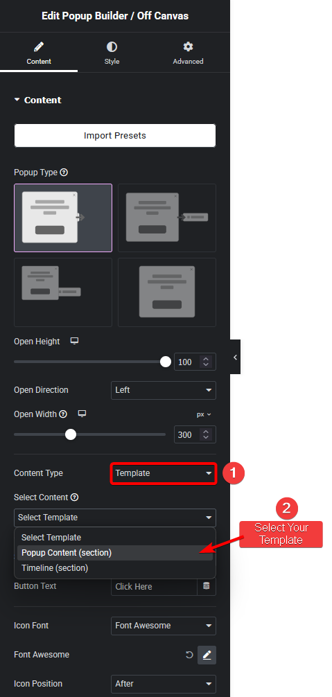 Popup builder template new1 how to create a popup with elementor templates? From the plus addons for elementor