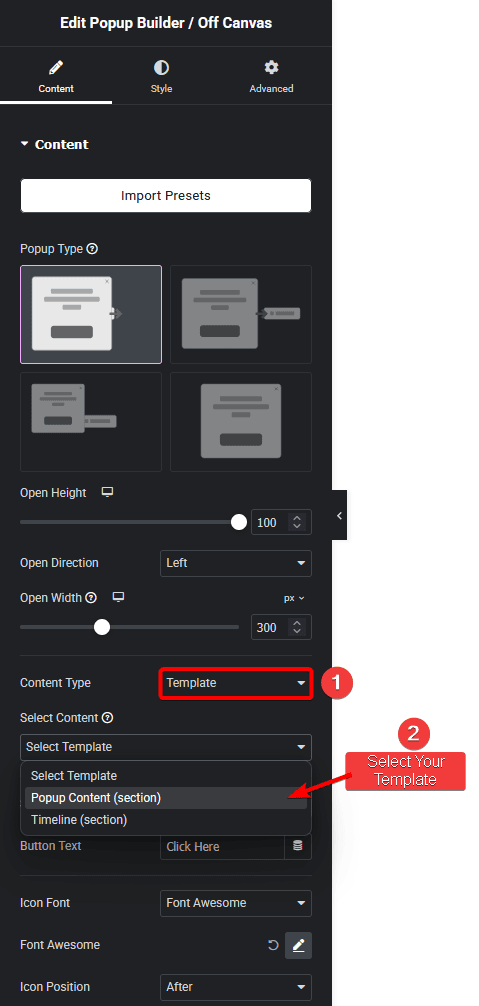 Popup builder template new1 how to create a popup with elementor templates? From the plus addons for elementor