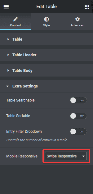 table mobile responsive | The Plus Addons for Elementor Table mobile responsive