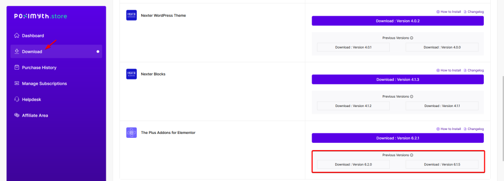 Theplus elemntor download previous version store how to roll back the plus addons for elementor free & pro to old version? From the plus addons for elementor