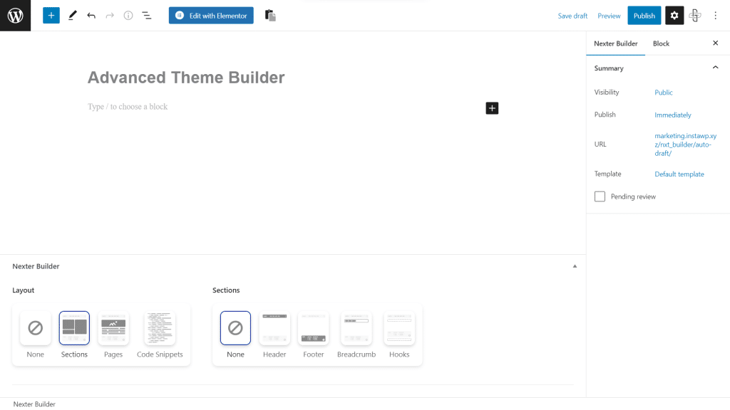 Free Theme Builder from Nexter Best Hello Elementor Theme Alternatives from The Plus Addons for Elementor