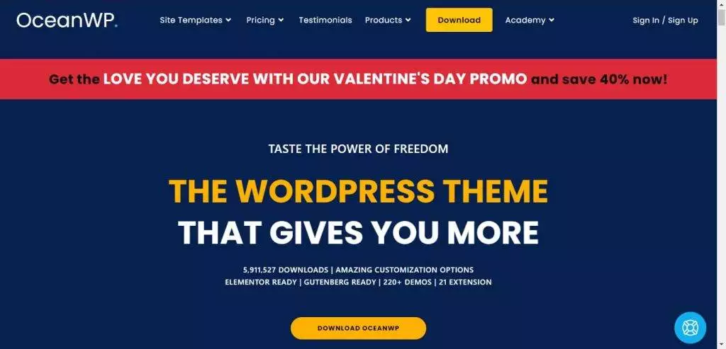 Oceanwp theme 5 best free elementor themes from the plus addons for elementor
