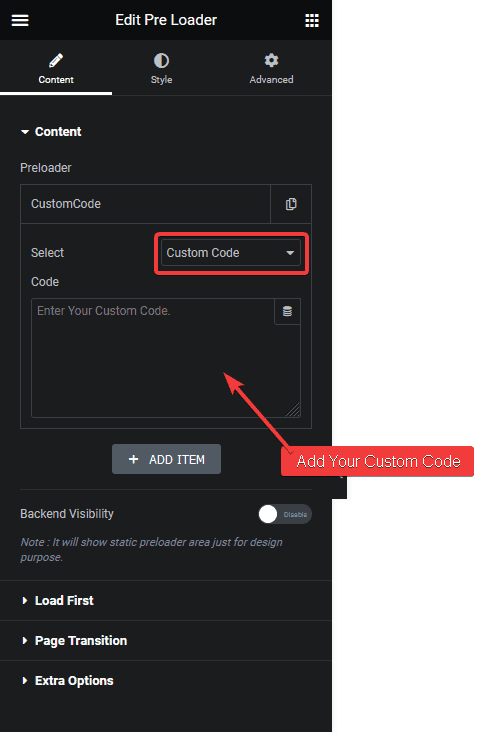 preloader custom code | The Plus Addons for Elementor Preloader custom code