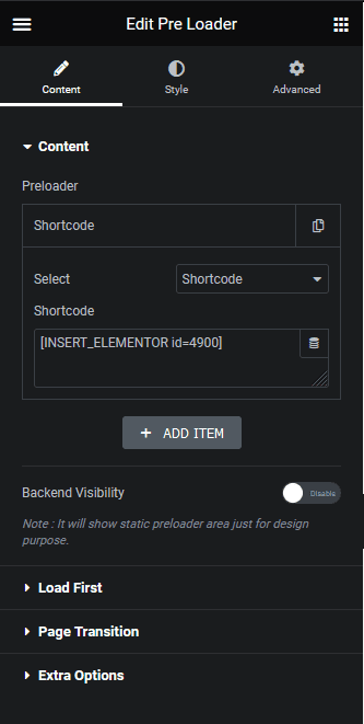preloader shortcode added | The Plus Addons for Elementor Preloader shortcode added