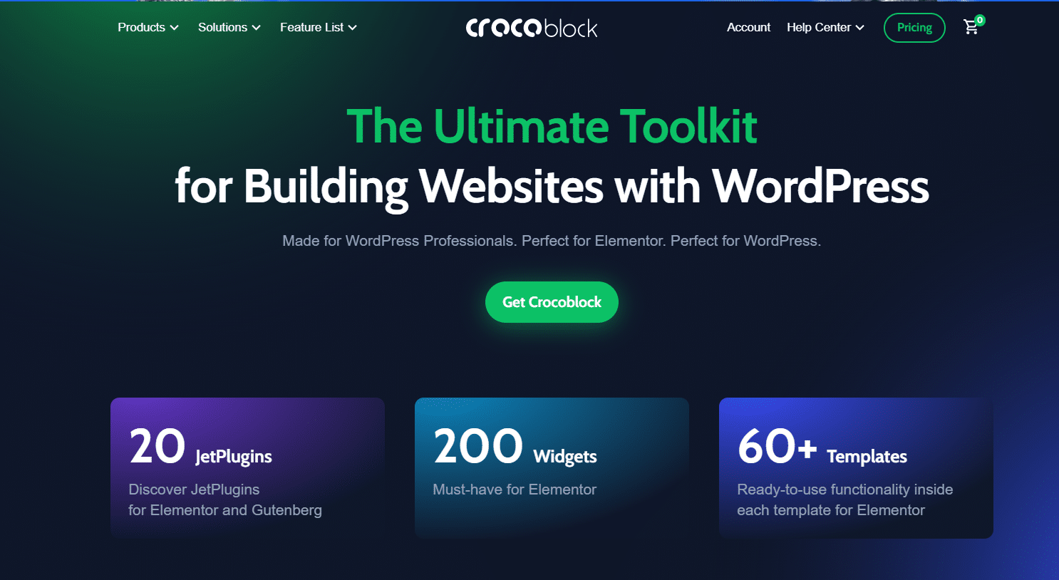 Crocoblock 9 best elementor addons for wordpress from the plus addons for elementor