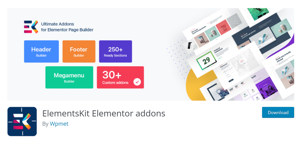 ElementsKit Best Elementor Addons & Plugins from The Plus Addons for Elementor