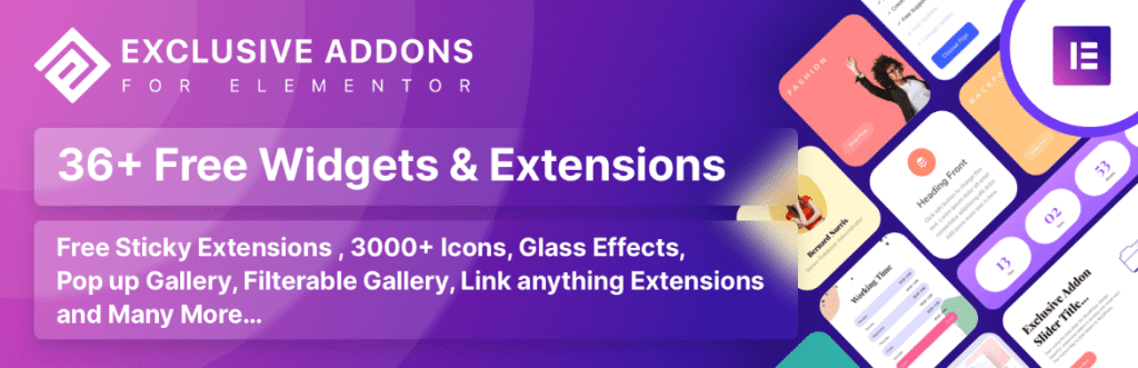 Exclusive Addons for Elementor Best FREE Elementor Addons from The Plus Addons for Elementor