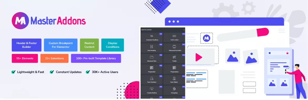 Master addons for elementor 7 best free elementor addons from the plus addons for elementor