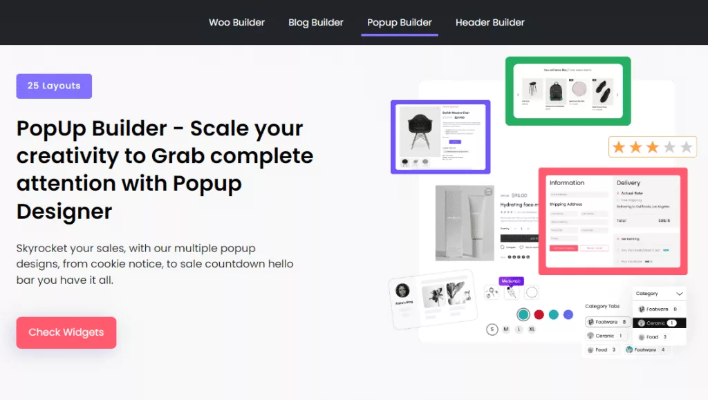 Popup builder 1 8 best elementor addons for wordpress from the plus addons for elementor