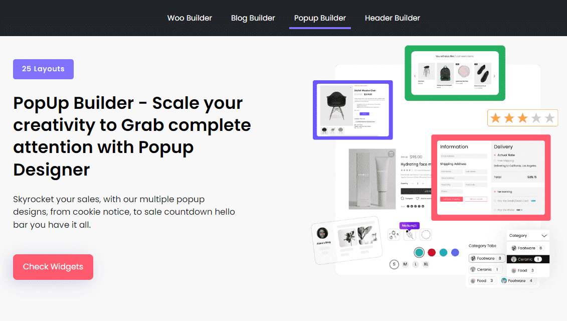 Popup builder 1 9 best elementor addons for wordpress from the plus addons for elementor