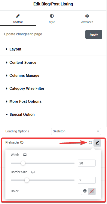Tpae blog listing preloader how to delay loading blog post in elementor? (100% performance improvement) from the plus addons for elementor