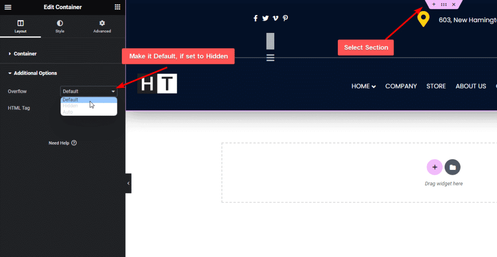 Adjusting the Overflow Property | The Plus Addons for Elementor Adjusting the overflow property how to fix elementor drop down sub menu hidden behind content? From the plus addons for elementor