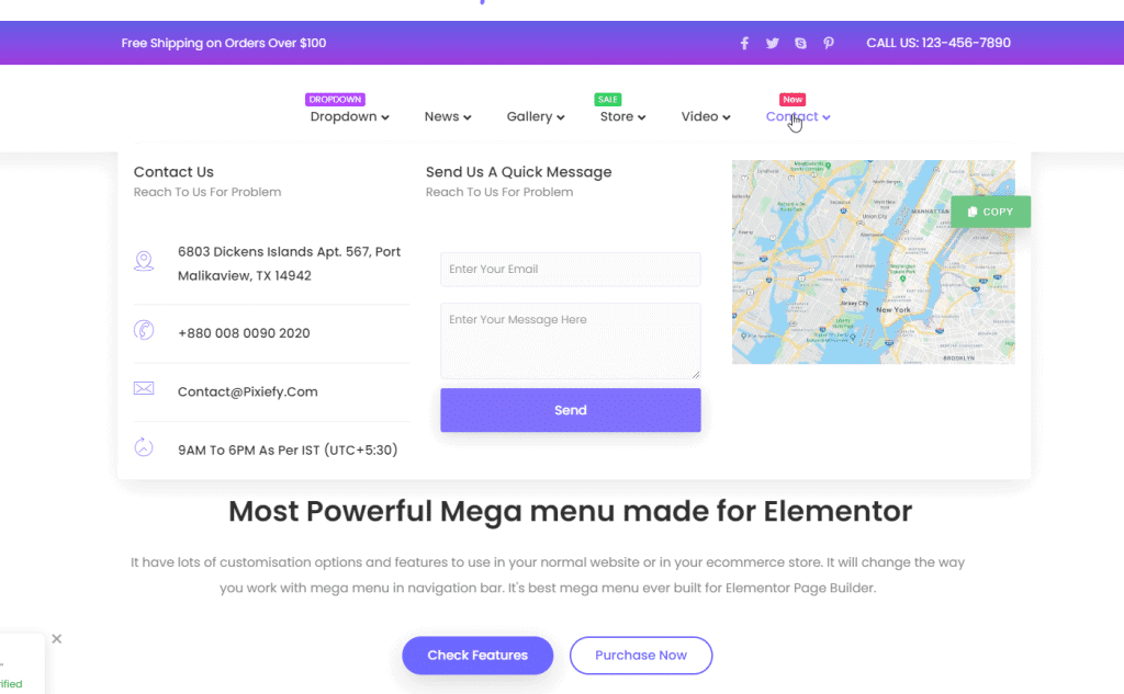 Elementor mega menu created using The Plus Addons for Elementor | The Plus Addons for Elementor Elementor mega menu created using the plus addons for elementor how to fix elementor drop down sub menu hidden behind content? From the plus addons for elementor