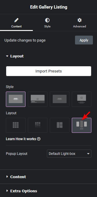 Gallery listing carousel layout new how to create image carousel slider in elementor? From the plus addons for elementor